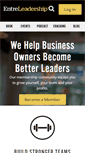Mobile Screenshot of entreleadership.com